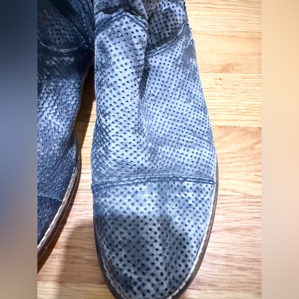 Free People Shadow Lark Ankle Boot in Washed Black - Picture 11 of 12